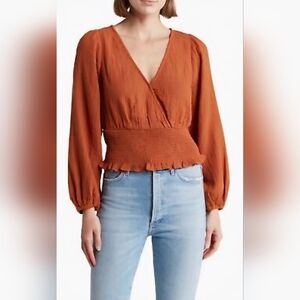 Madewell Long Sleeve Blouse